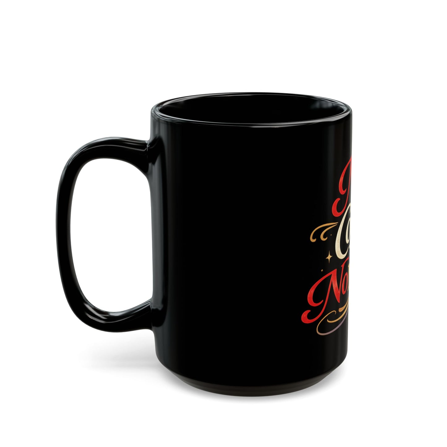 No Coffee, No Notary Black Coffee Mug – Funny Notary Gift (11oz & 15oz)