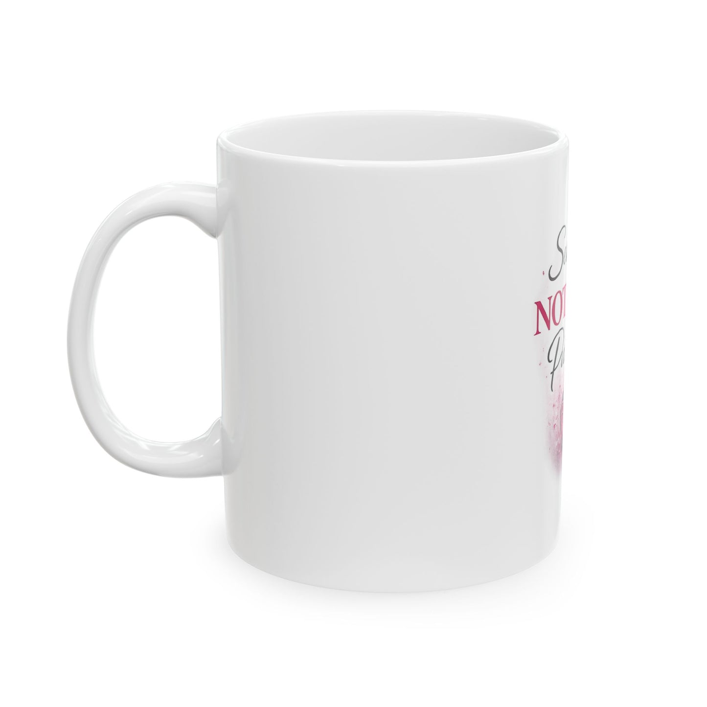 Notary Public Ceramic Mug — "Seal of a Notary Public" Pink Quill Gift (11oz, 15oz)