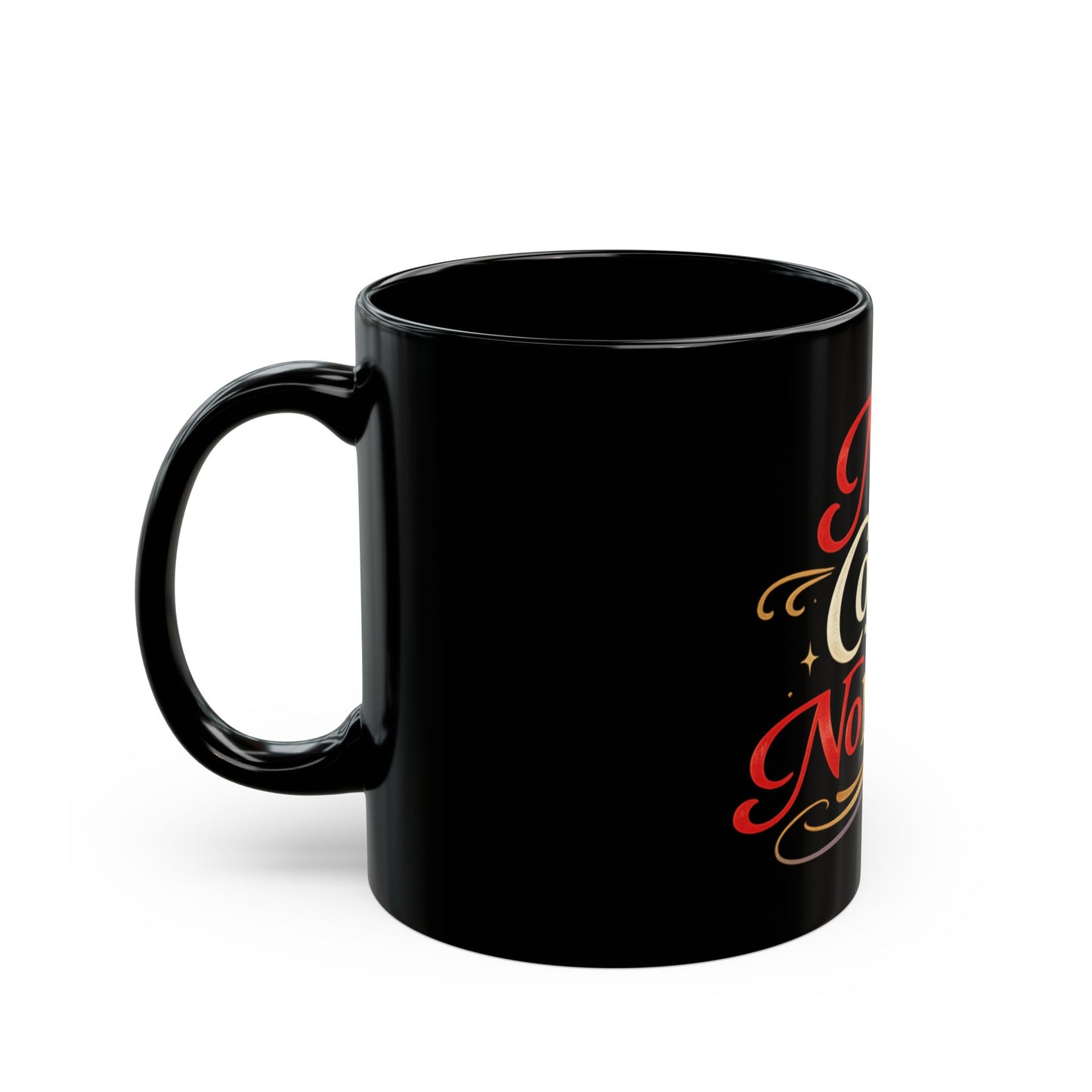 No Coffee, No Notary Black Coffee Mug – Funny Notary Gift (11oz & 15oz)
